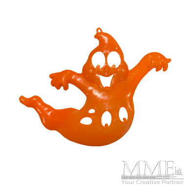 Orange Plastic Ghost